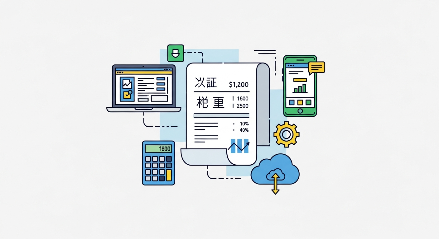 請求書作成ツールおすすめ8選｜無料・有料を徹底比較のイメージ画像